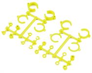 JConcepts Big Bore Shock Limiter Kit for Traxxas 1/10 2WD/4WD (Yellow) (24)