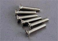 Screws M3x15mm Countersunk (6)