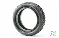 däck TAPER PIN WIDE 4WD Fram Red compound (Medium) 1/10 Astro turf / Carpet tires with Inserts 2-pack