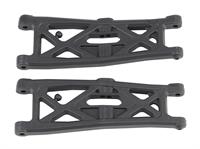 RC10T6.2 FT Front Suspension Arms, gull wing, carbon