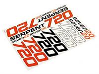 Serpent 720 A5 decal sheet