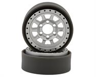 Vanquish Products Battle Born Sierra 1.9" Beadlock Crawler Wheels (Clear) (2)