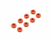 INFINITY SHOCK O-RING ORANGE 8pcs