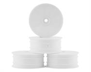 JConcepts 12mm Hex Mono 2.2 4WD Front Buggy Wheels (4) (White)