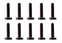 Screws, M3x0.5x16mm LP SHCS, black