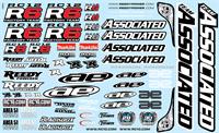 RC12R6 Decal Sheet