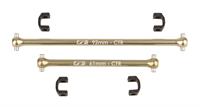 RC10B74.2 FT Center Dogbone Set, aluminum