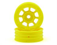 JConcepts Hazard 1.9" RC10 Front Wheel (Yellow) (2)