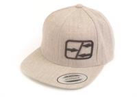 Schumacher Snapback Flatbill Cap-Heather