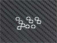 RIDE HEIGHT ADJUST ALUMINUM WASHER 0.5mm (Silver/10pcs)