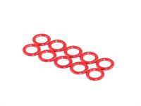 King Pin Spacer, Red, M3.2x5x2.0