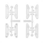 6x6 Arm Mounts, +3mm, Natural
