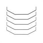 RC10TC8 Anti-Roll Bar Set, 1.0-1.4mm