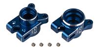 RC10B7 FT Rear Hub Set, HRC, blue