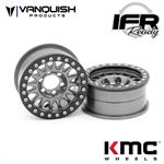 Vanquish KMC 1.9 KM445 Impact Grey Anodized