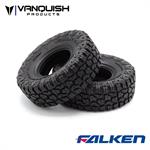 Vanquish Falken Wildpeak R/T 4.19/1.9 Tires Red