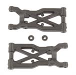 RC10B74 FT Rear Suspension Arms, carbon