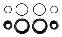 12 mm Shock Collar and Seal Retainer Set, black