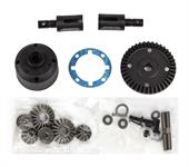 RC10B74.1 LTC Differential Set, front and rear