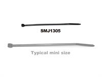 SLIM NYLON CABLE-TIE (15pcs/Black)