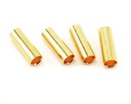 4.0mm Gold Plated Inline kontakt (4 hona)