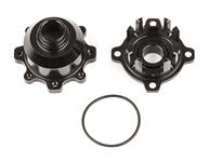 TC7.2 Gear Diff Case, black aluminum