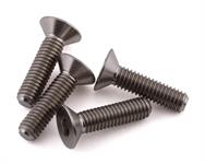 3x10mm "Grade 5" Titanium Flat Head Hex Screw