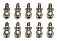 Heavy-Duty Ballstuds, 4 mm, long neck