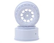 JConcepts 12mm Hex Hazard Short Course Wheels (White) (2) (TEN-SCTE)