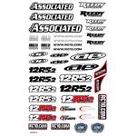 RC12R5.2 Decal Sheet