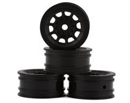 JConcepts Axial SCX24 Hazard 1.0" 1/24 Crawler Wheels (Black) (4)