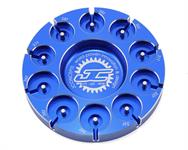 JConcepts Aluminum Pinion Puck Stock Range (Blue)