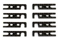 Arm Mount Shims, inner, carbon fiber