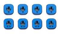 RC10F6 FT Camber Bushings, blue aluminum