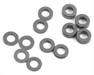 ProTek RC Aluminum Ball Stud bricka Set (Grey) (12) (0.5mm, 1.0mm & 2.0mm)