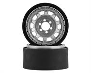 Vanquish Products KMC KM236 Tank 2.2" Beadlock Crawler Wheels (Clear) (2)