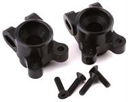 JConcepts B6.2 Aluminum Rear Hub Carriers (Black)