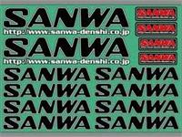 DECAL SANWA-BLACK *JPN-2009