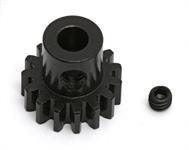 Steel Pinion Gear, 15T, Mod 1, 5 mm shaft