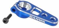 Sanwa Aluminum Servo Horn Clamp - Blue (23 teeth)
