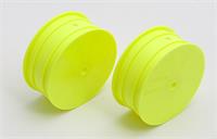 4WD Front 10 mm Hex Wheels, yellow