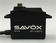 Savox SC-1258TGB Super Speed Titanium Gear Digital Servo Black