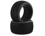 JConcepts Sprinter 2.2" Rear Buggy Dirt Oval Tires (2) (Aqua A2)