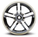 Wheels Twin-Spoke Chrome 2.8" (2)