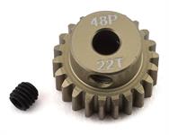 Pinion Gear alu (3.17mm Bore) (22T) 48P