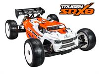 rc bil SRX8 Truggy GP Team Kit / byggsats, 1:8 4WD