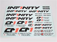 INFINITY DECAL A BLACK