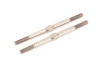 Titanium Turnbuckle - 53mm - Silver - pr