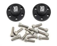 Vanquish Products XD Series Center Hubs (2) (Black)