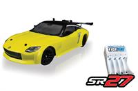 rc bil SR27 2023 Nissan Z (RTR) NiMH Combo, gul